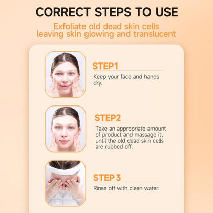 🔥Orange Enzyme Exfoliating Gel — The Gentle Your Skin Has Been Crying Out For